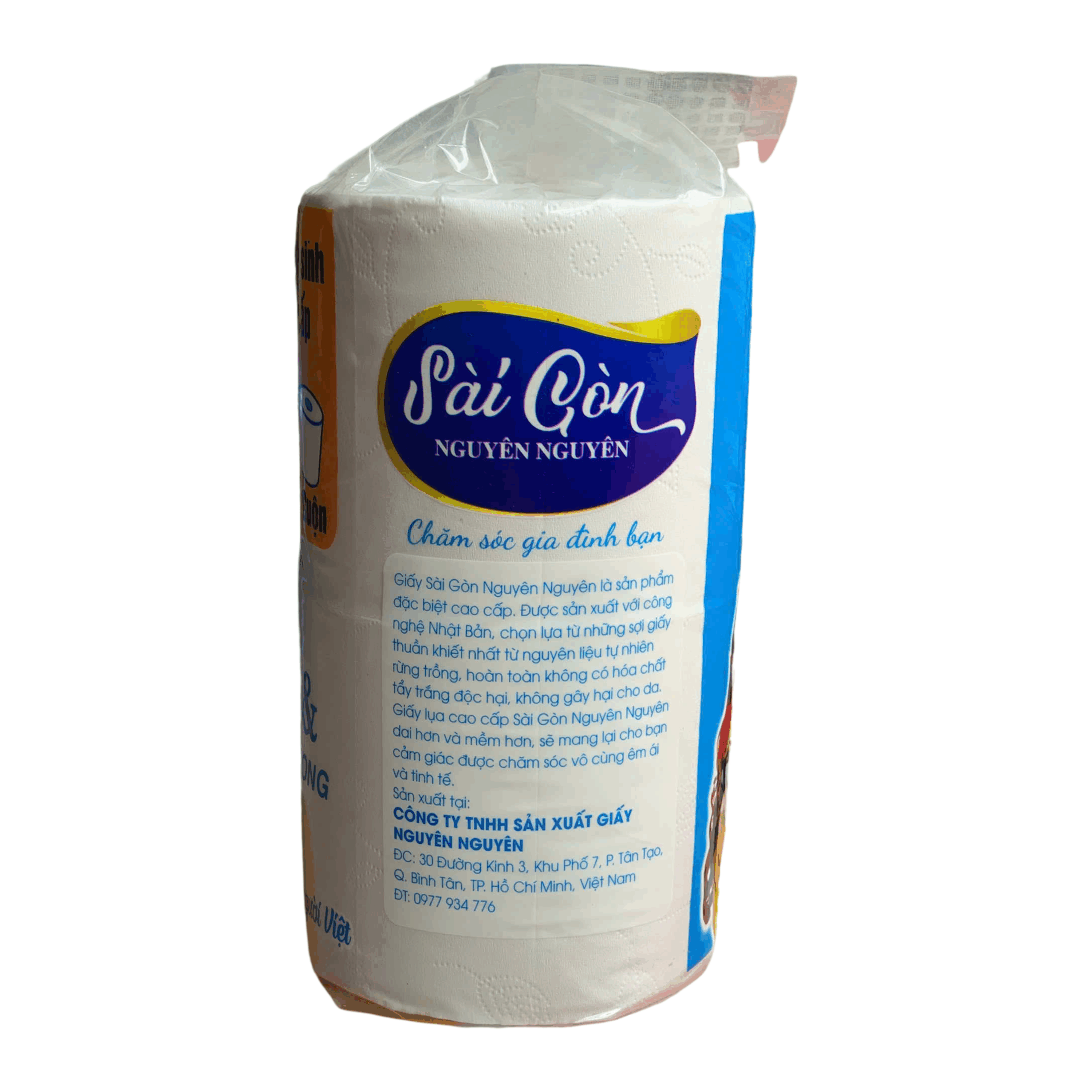 Giấy vệ sinh 6 cuộn Sài Gòn Nguyên Nguyên x 3 lớp - Ảnh 2